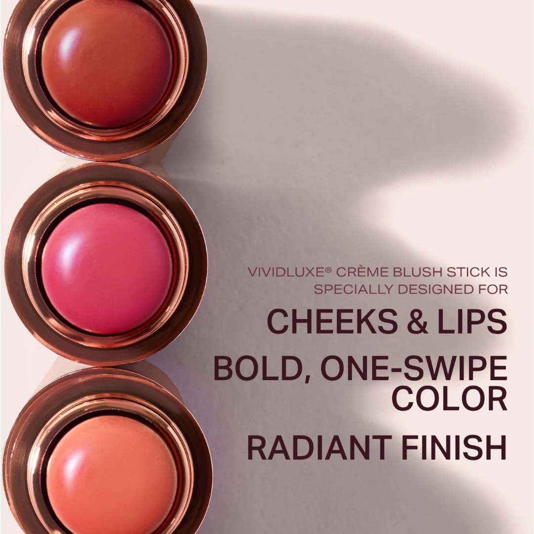 VividLuxe Crème Blush Stick – Pomelo