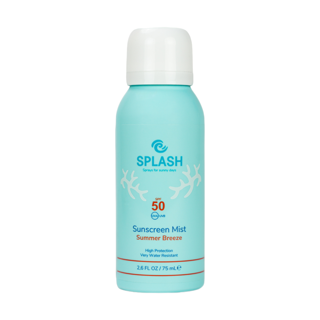 Splash Summer Breeze Sunscreen Mist SPF 50 - Travel Size