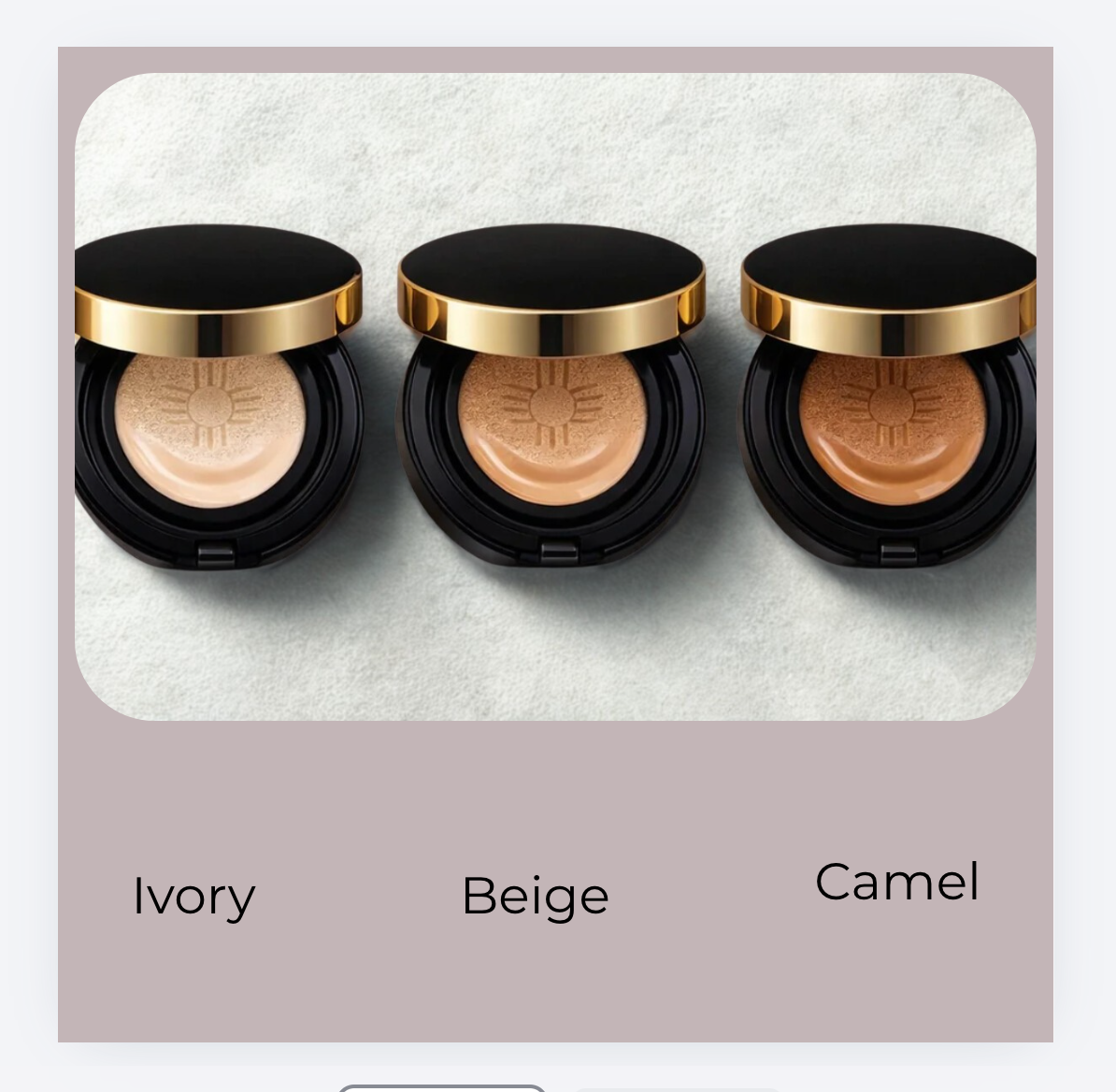 Genosys Skin Caring Blemish Balm Cushion SPF50 - Ivory