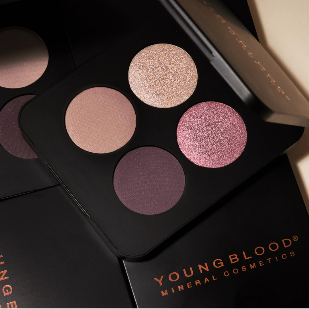 Pressed Mineral Eyeshadow Quad – Garden Party